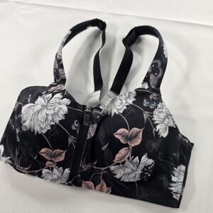 Victoria's Secret Incredible Knockout Ultra Max Sport Bra 34D Front Zip